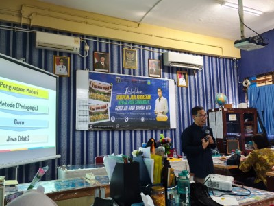 Pelatihan Disiplin Jadi Kebiasaan, Kerja Jadi Semangat, Sekolah Jadi Rumah Kita